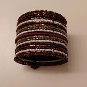 🇨🇦3 For $20🇨🇦Bohemian Two Tone Seed Bead Cuff Bracelet